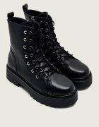 Pinko De piele botine Margaret 06