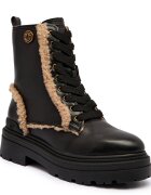Pinko De piele botine Mia 18 | shearling
