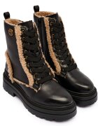 Pinko De piele botine Mia 18 | shearling
