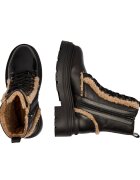 Pinko De piele botine Mia 18 | shearling