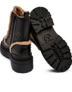 Pinko De piele botine Mia 18 | shearling