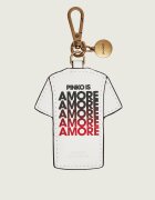 Pinko De piele breloc CHARM tricou IS AMOR VI