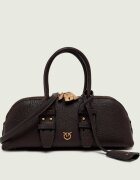 Pinko De piele cufăr Bowling Bag Horizontal