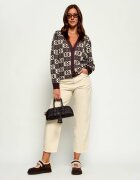 Pinko De piele cufăr Bowling Bag Horizontal
