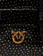Pinko De piele cufăr Bowling Bag Horizontal