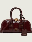 Pinko De piele cufăr Bowling Bag Horizontal