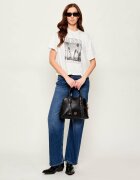Pinko De piele cufăr BOWLING BAG MEDIUM