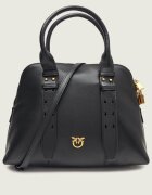 Pinko De piele cufăr BOWLING BAG MEDIUM