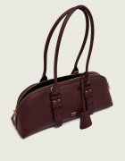 Pinko De piele cufăr Bowling Horizontal Big
