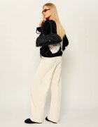 Pinko De piele cufăr Bowling Horizontal Big
