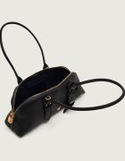 Pinko De piele cufăr Bowling Horizontal Big