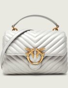 Pinko De piele cufăr LOVE LADY PUFF