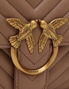 Pinko De piele cufăr Love Lady Puff