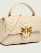 Pinko De piele cufăr LOVE LADY PUFF