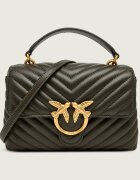 Pinko De piele cufăr LOVE LADY PUFF