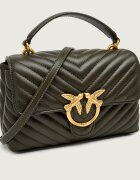 Pinko De piele cufăr LOVE LADY PUFF
