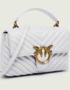Pinko De piele cufăr LOVE LADY PUFF MINI