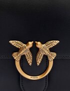 Pinko De piele cufăr Love One