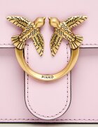 Pinko De piele cufăr Love One Mini