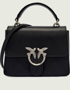 Pinko De piele cufăr Love One Mini