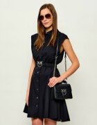 Pinko De piele cufăr Love One Mini