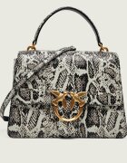 Pinko De piele cufăr Love One top