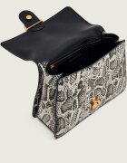 Pinko De piele cufăr Love One top