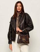 Pinko De piele cufăr Love One top
