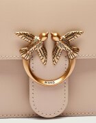 Pinko De piele cufăr Love One Top Handle Mini