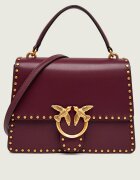 Pinko De piele cufăr top Handle Classic Light
