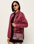 Pinko De piele cufăr top Handle Classic Light