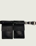 Pinko De piele curea + borsetă Trittico