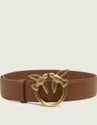 Pinko De piele curea LOVE BERRY H4 BELT VITELLO SET