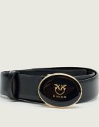 Pinko De piele curea ROUND ENAMEL H28