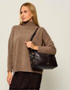 Pinko De piele geantă pe umăr 24 Classic New Biker