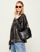 Pinko De piele geantă pe umăr AROUND MINI