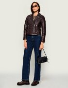 Pinko De piele geantă pe umăr Bauletto Trittico Mini