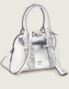 Pinko De piele geantă pe umăr BOWLING BAG ZIP MINI