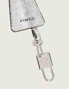 Pinko De piele geantă pe umăr BOWLING BAG ZIP MINI