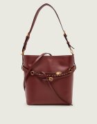 Pinko De piele geantă pe umăr BUCKET BELT CLASSIC
