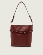 Pinko De piele geantă pe umăr BUCKET BELT CLASSIC