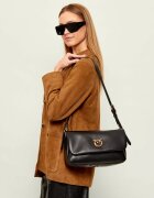 Pinko De piele geantă pe umăr CLICK SOFT