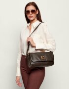 Pinko De piele geantă pe umăr CLICK SOFT