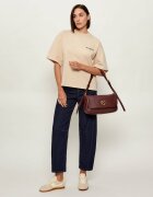 Pinko De piele geantă pe umăr CLICK SOFT