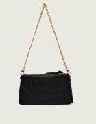Pinko De piele geantă pe umăr Double Mini