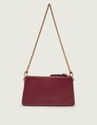 Pinko De piele geantă pe umăr Double Mini