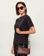 Pinko De piele geantă pe umăr HALF MOON