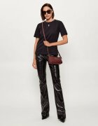 Pinko De piele geantă pe umăr HALF MOON