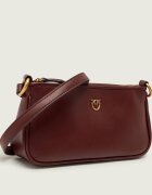Pinko De piele geantă pe umăr HALF MOON
