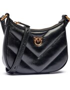 Pinko De piele geantă pe umăr Half Moon Baby